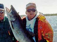 huge lake trout