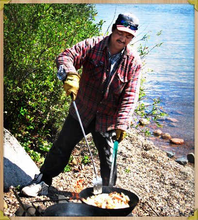 Meals on Hasbala Lake